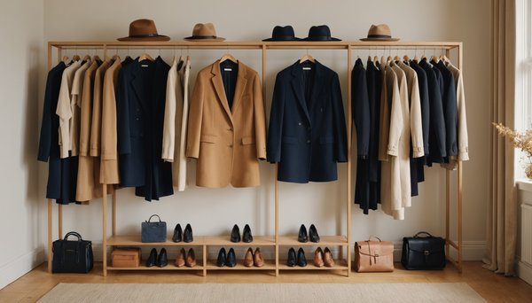 Les 5 éléments indispensables pour un dressing parfait