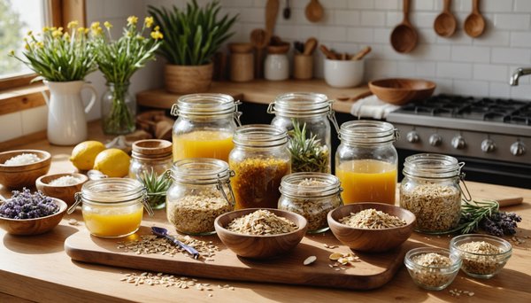 Réalisez vos propres produits de beauté maison avec des ingrédients simples et sains !